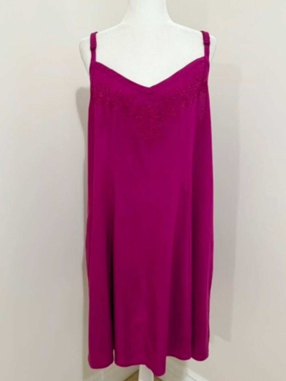 Torrid Trapeze Mini Dress Challis Purple Boysenberry Pockets Size 2/2X/18-20